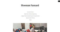 Desktop Screenshot of hoomansamani.com